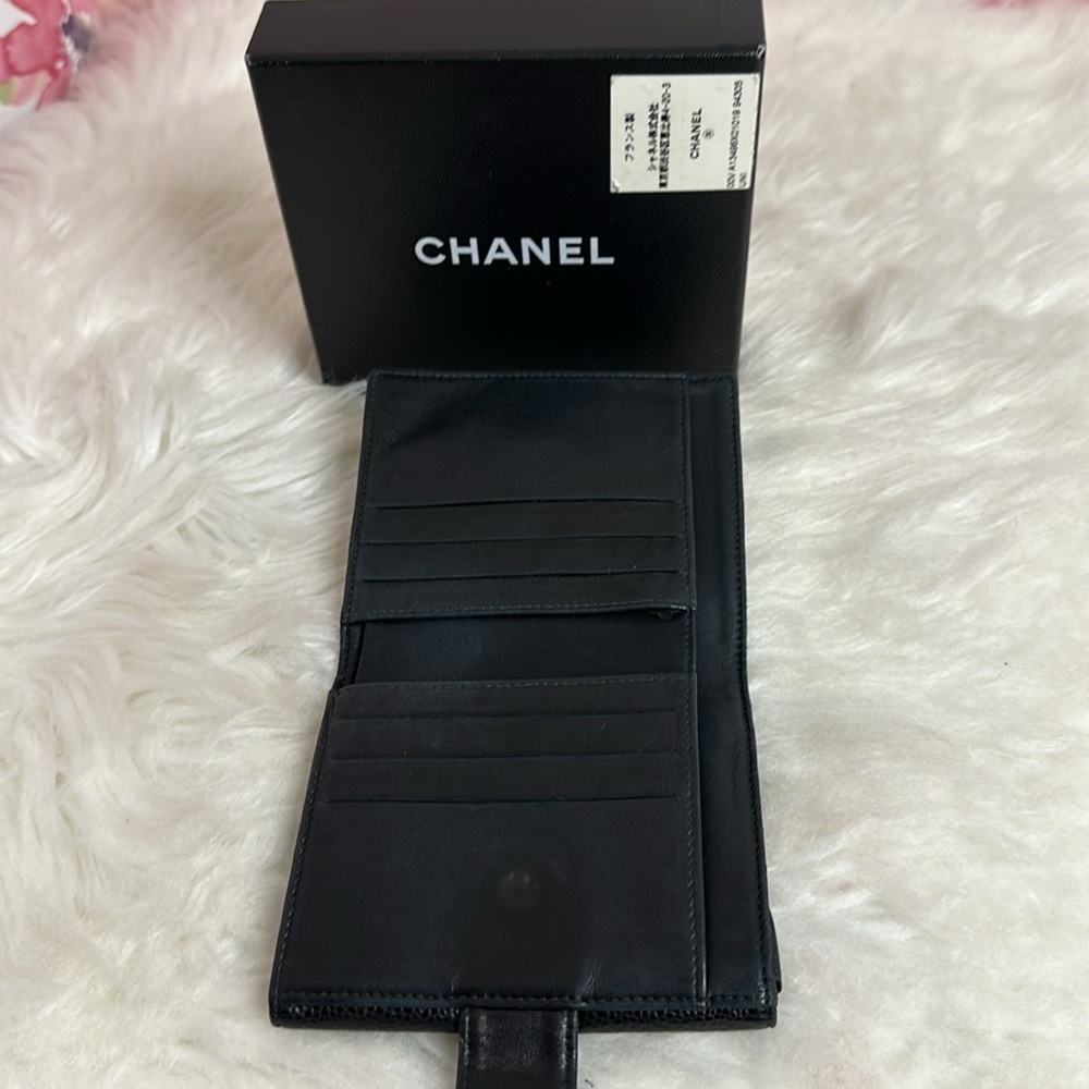 💯Authentic Chanel Caviar Short Wallet🍀 - Picture 9 of 15